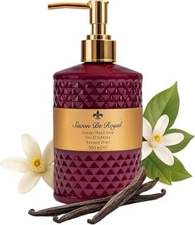 Savon de Royal Luxury Vegan Sıvı Sabun Baroque Pearl 500 Ml, Meyvemsi, Yasemin, Vanilya, Sandal