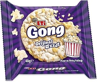 Eti Gong Orijinal Lezzet Mısır ve Pirinç Patlağı 40 g x 18 Adet