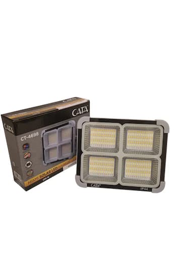 Cata CT-4698 200 W Taşınabilir Powerbank Özellikli Solar LED Projektör