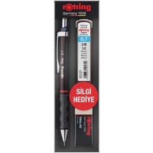 Rotring Tikky Versatil Kalem 0.7 mm + Silgi + Kalem Ucu Set