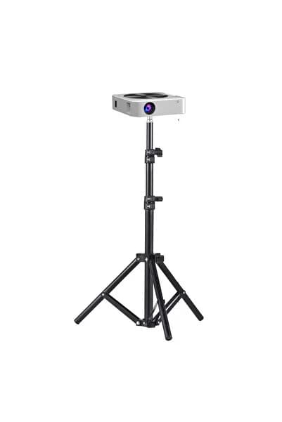 Corsair Taşınabilir Projeksiyon Cihazları ve Selfie Kullanım için Üç Ayaklı Tripod 2.10 Metre
