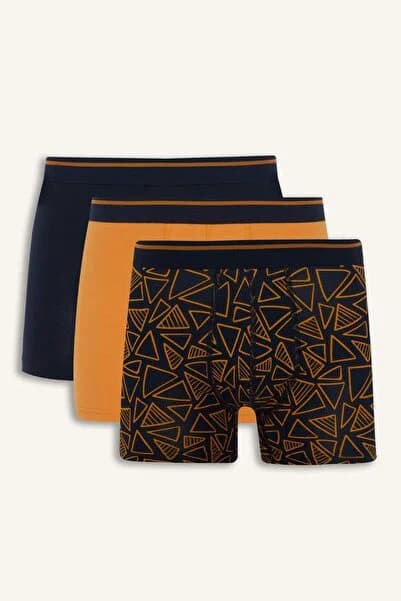 Regular Fıt Baskılı 3'lü Boxer T4929AZ21SP
