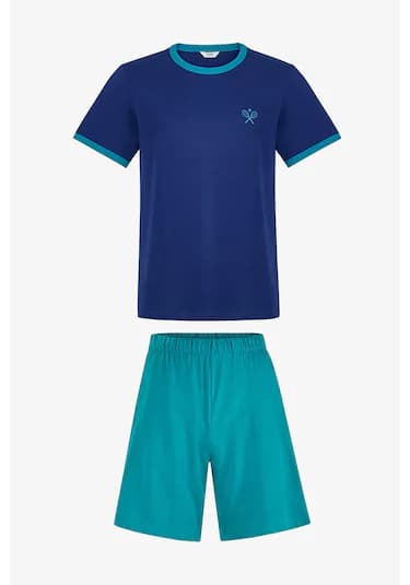 Penti Erkek Renkli Retro Ace Pijama Takımı