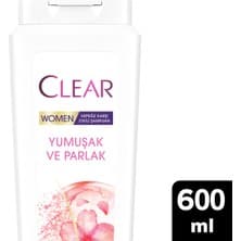 Clear Women Kepeğe Karşı Etkili Şampuan Yumuşak Parlak Kiraz Çiçeği Esansı Keratin 600 ml