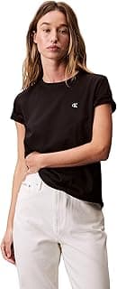Calvin Klein SS MONOGRAM CREW TEE Tişört Kadın