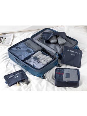 English Home Blare 6'lı Organizer Set Lacivert