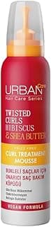 URBAN Care Twisted Curls Hibiscus & Shea Butter Kıvırcık ve Dalgalı Saçlara Özel Onarıcı Bakım Köpüğü 150 ml- Vegan