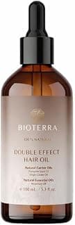 Bioterra Double Effect Saç Bakım Yağı 100ml – Saç Uzatıcı & Yeni Saç Oluşumunu Destekleyen Bitkisel Formül, Dökülme Karşıtı, Parabensiz & Silikonsuz Yoğun Bakım