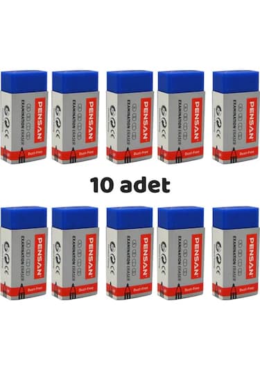 Pensan Mavi Sınav Silgisi 10 Adet