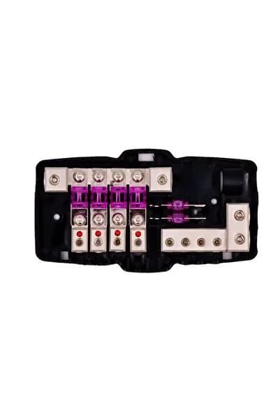 Audiomax 4 Giriş 4 Çıkış Blok Dağıtıcı 100 Pas