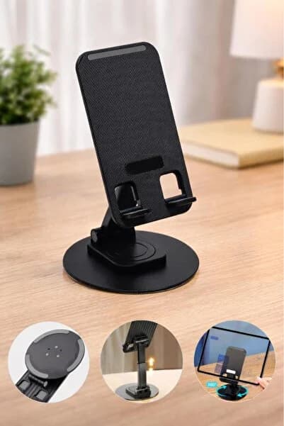 360° Döner Alüminyum Ayarlanabilir Telefon ve Tablet Standı 1 ADET