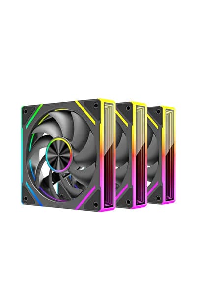 Next Gaming NG-D120B 3X ARGB PWM 120mm Kasa Fanı Siyah