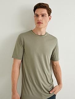 Koton Basic Tişört Kısa Kollu Bisiklet Yaka Slim Fit