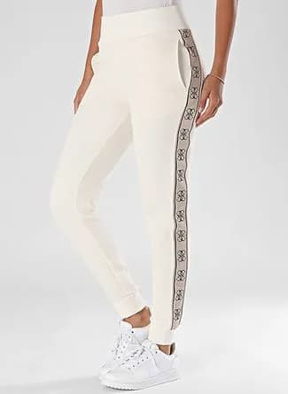 Guess Ekru Kadın Slim Fit Eşofman Altı V2YB15KB3P2 G6K5