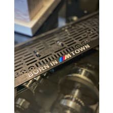 BMW Born In M Town Ön ve Arka Plakalık