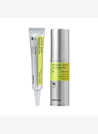 Celimax Set Retinal Shot Tightening Booster 15 ml / Retinol Shot Tightening Serum 30ml