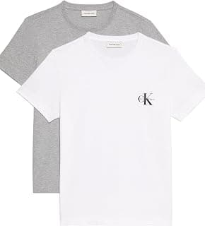 Calvin Klein A- Logo CN 2 Pack Tee Shirt Kadın