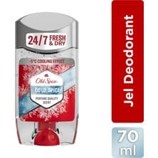 Old Spice 70ML Cold Spice Şeffaf Jel Terlemeyi Önleyici Aromatik Koku ile Gün Boyu Ferahlık