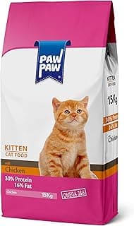 Pawpaw Yavru Kedi - Tavuklu Kuru Mama 15 Kg
