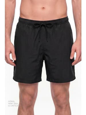Penti Erkek Siyah Basic Black Şort