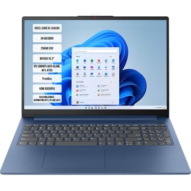 Lenovo Ideapad Slim 3 15IRH10 83K10062TR-08 Intel Core I5-13420H 24GB Ddr5 256GB SSD Wuxga 15.3" IPS 60Hz Freedos Taşınabilir Bilgisayar