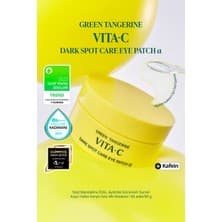Goodal Tangerine Vita C Eye Gel Patch - Yeşil Mandalina Özlü Aydınlatıcı Göz Altı Maskesi