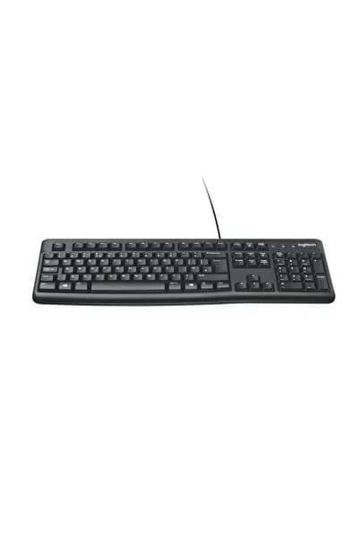K120 USB Kablolu Türkçe Q Klavye, Siyah 920-002505