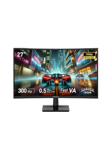 Gamebooster Gb-27c300ff 27'' 300hz 0.5ms Curved Freesync Adaptive Sync Fhd Fast Va Gaming Monitör