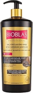 Bioblas Siyah Sarımsak Şampuan – Saç Dökülmesine Karşı, Güçlendirici & Onarıcı Etki, Organik Zeytinyağlı, 1000 ml