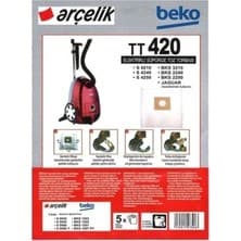 Arçelik S 4210 4240 4250 Süpürge Toz Torbası 20 Adet