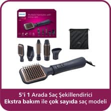 Philips 5000 Serisi 5'i 1 Arada Saç Şekillendirici, Argan Yağı Katkılı, İyonik Bakım, BHA530/00