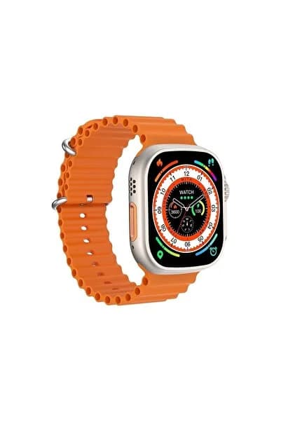Wearfit Pro Watch 8 Ultra Gs Ultra 8 49 mm Gerçek Kasa Vidalı Model
