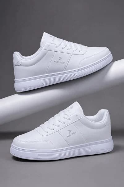 Beyaz Günlük Ortopedik Sneaker Erkek Spor Ayakkabı - PJ732