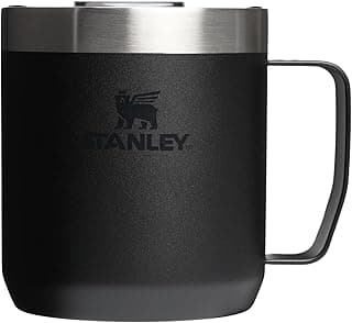 STANLEY Classic Legendary Termos Bardak 0.35 Litre - Siyah 2.0 | Paslanmaz Çelik