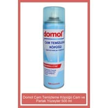 Domol Ferah Kokulu Cam Temizleme Köpüğü 500 ml - Cam ve Parlak Yüzeyler için Lekesiz Temizlik