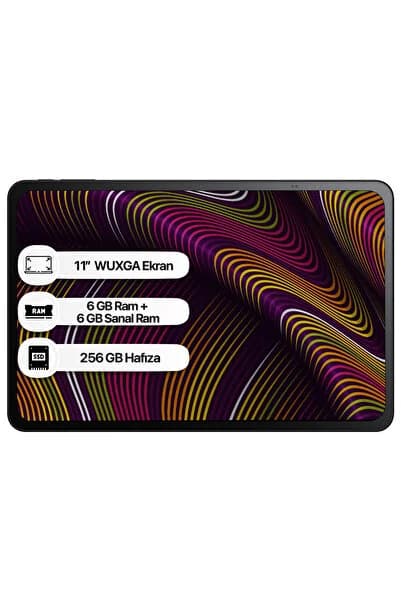 TCL Tab 11 Gen2 6 GB (+6 GB Sanal Ram) 256 GB Wuxga 11" Tablet