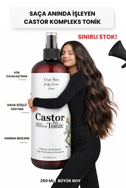 Daily Dream Series | Yoğun Nemlendirme Ve Onarım Etkili Castor Tonik 250 ml