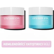 Cream Co. Cilt Tonu Eşitleyici Aydınlatıcı Bariyer Güçlendirici Su Bazlı Nemlendirici Yüz Kremi İkili