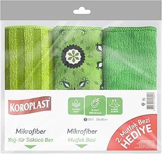 Çok Amaçlı Mikrofiber Mutfak Bezi 3'lü Ekonomik İz Bırakmaz, Ekstra Emici, Hızlı Kuruyan Mikrofiber Temizlik Bezi, Mutfak, Ofis, Kafe, Otel