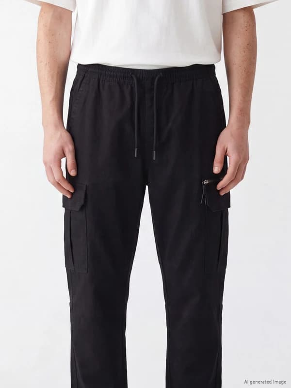 Regular Fit Erkek Kargo Pantolon