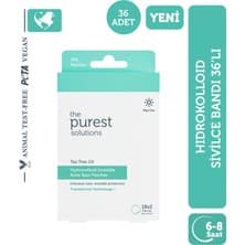 The Purest Solutions Hidrokolloid Yüz Bandı Akneli Ciltler İçin Akne Karşıtı 36 Adet Vegan