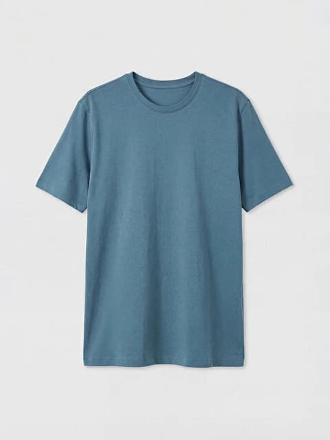 Regular Fit İnce Kumaş Tişört /03