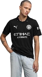 PUMA Manchester City 2025/26 Away Erkek Siyah Futbol Forma 78035002