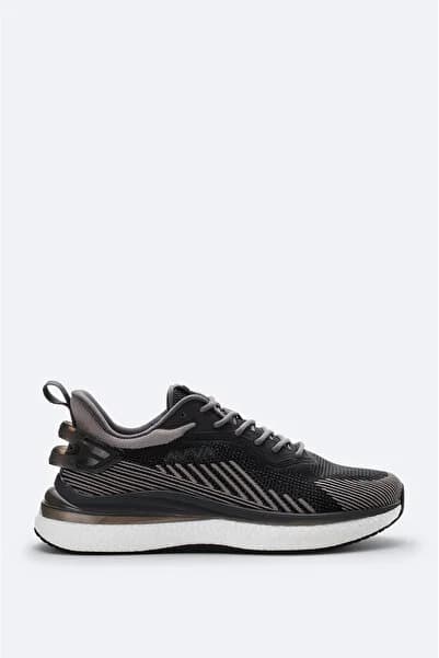 Erkek Siyah Nefes Alan Hafif Sneaker Ayakkabı A51Y8015