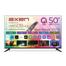Axen AX50QUPRL-W02M 50" 126 Ekran 4K Ultra HD Smart D-Dual LED webOS TV (Sihirli Kumanda)