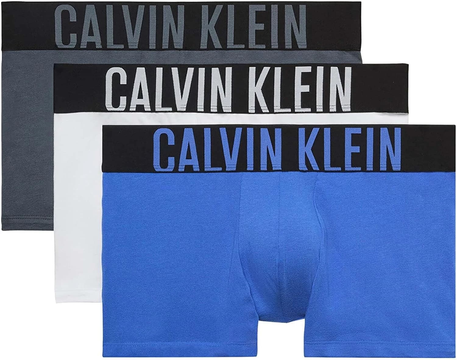 Calvin Klein Streç Pamuklu Logolu 3 Pack Boxer 000NB3608AZD9 Erkek BOXER 000NB3608A ZD9