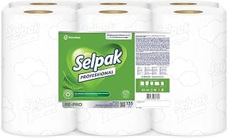 Selpak Professional Re-Pro Sensörlü Dispenser Havlu 6 Rulo 21cm x 135 m