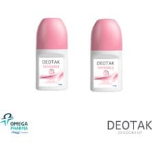 Deotak Invisible Roll-On Kadınlar İçin 35 Ml Deodorant 2 Adet Ferahlatıcı Koku