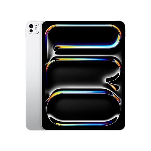 Apple iPad Pro (M5): 13 inç Ultra Retina XDR Ekran, 2 TB, 12 MP Ön/Arka Kamera, LiDAR Tarayıcısı, Wi-Fi, Face ID, Tüm Gün Süren Pil Ömrü, Standart cam — Gümüş Rengi