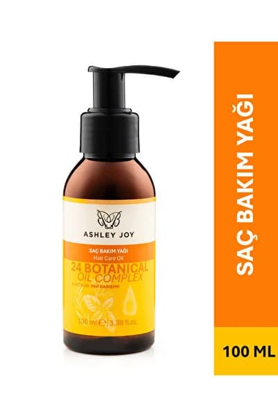 Ashley Joy Dökülme Ve Yıpranma Karşıtı Bitkisel Kompleks Saç Bakım Yağı 100 ml